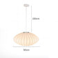 Satori | Japandi Pendant Lamp with Luxurious Silk Shade | Versatile Sizes for Serene Illumination