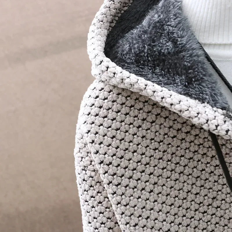 Sam | Men's Cosy Knitted Hoodie for Winter