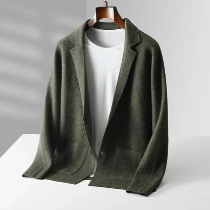 Pemberton | Luxurious Ribbed Cashmere Cardigan for Winter