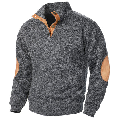 Theo | Men's Half-Zip Pullover Jumper for Winter