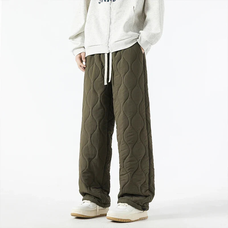 Cloud-Soft Quilted Comfort Pants