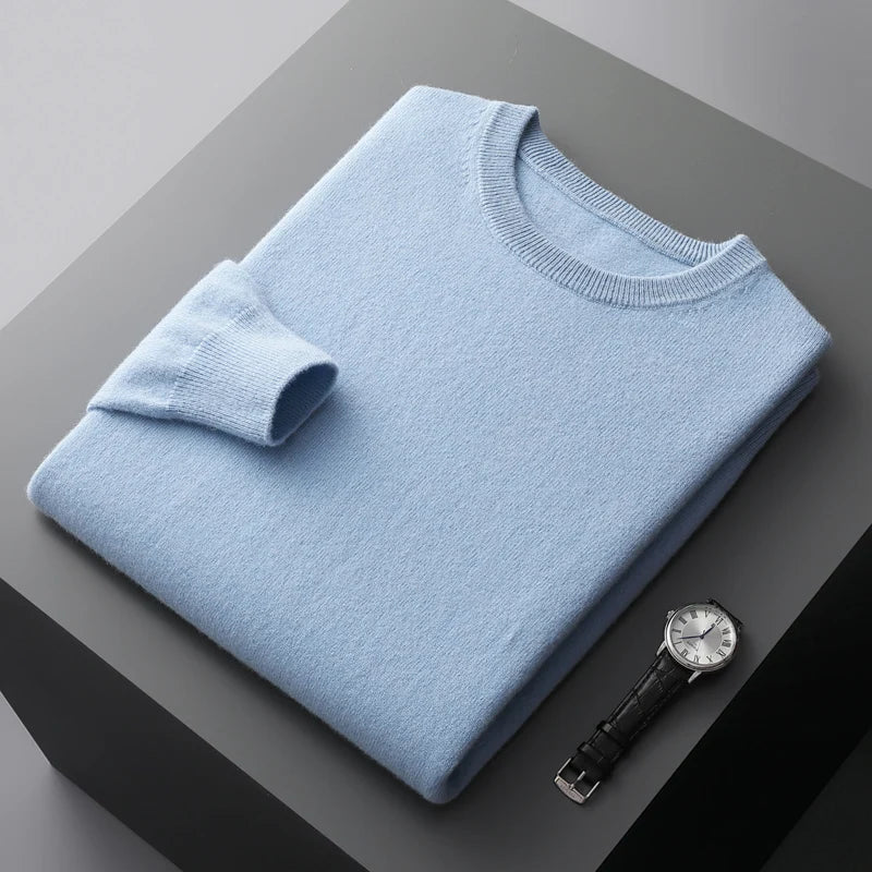 Nathan | Men's Elegant Pullover Jumper for Winter