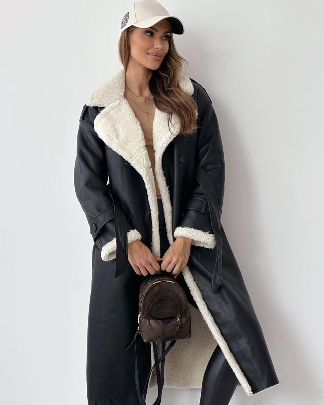 Monroe | Luxurious Plush Teddy Coat for Winter