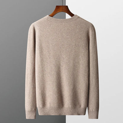 William | Men's Classic Crew Neck Jumper for Winter