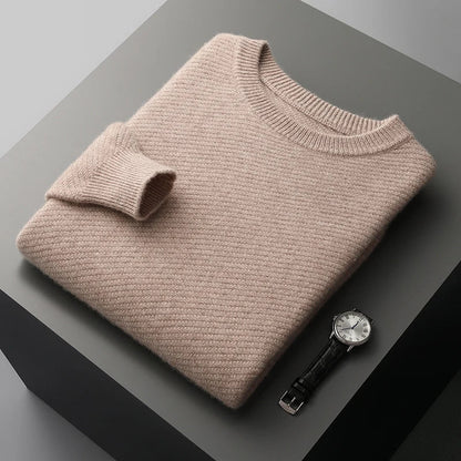 William | Men's Classic Crew Neck Jumper for Winter