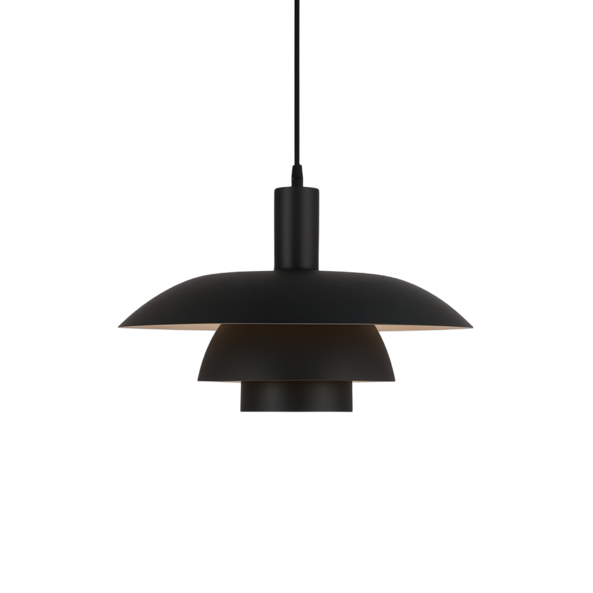 Scandinavian Minimalist Pendant Light with Adjustable Cable | Soft Glow for Kitchen and Dining Spaces