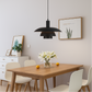 Scandinavian Minimalist Pendant Light with Adjustable Cable | Soft Glow for Kitchen and Dining Spaces
