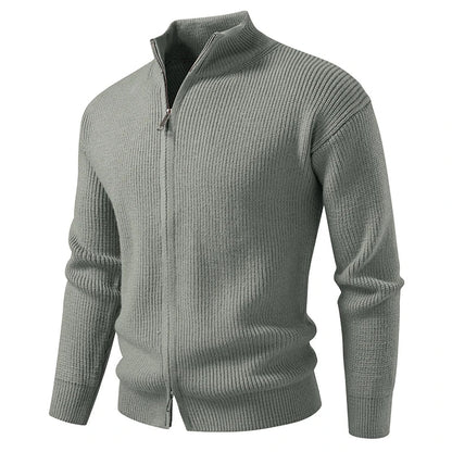 Felix | Men's Textured Full-Zip Cardigan for Winter