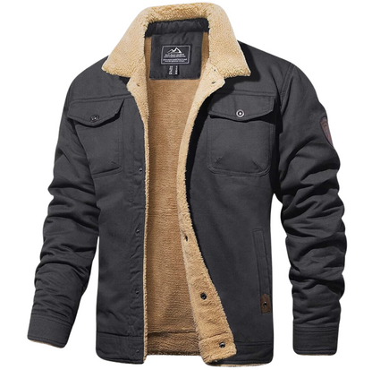 Casey | Cozy Fleece Bomber Jacket