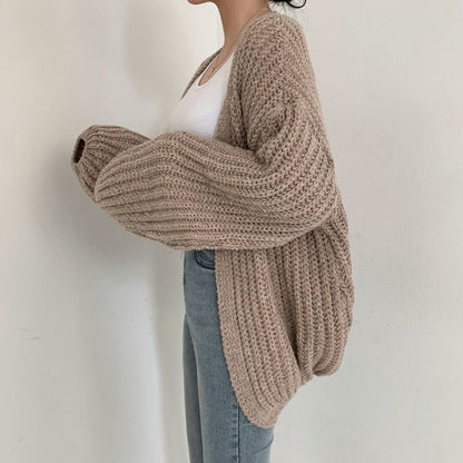 Jemma | Women's Cosy Oversized Open-Front Cardigan for Winter