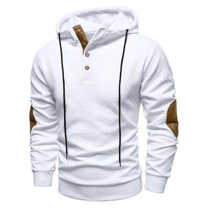 Ethan | Men's Slim-Fit Half-Button Pullover Jumper for Winter