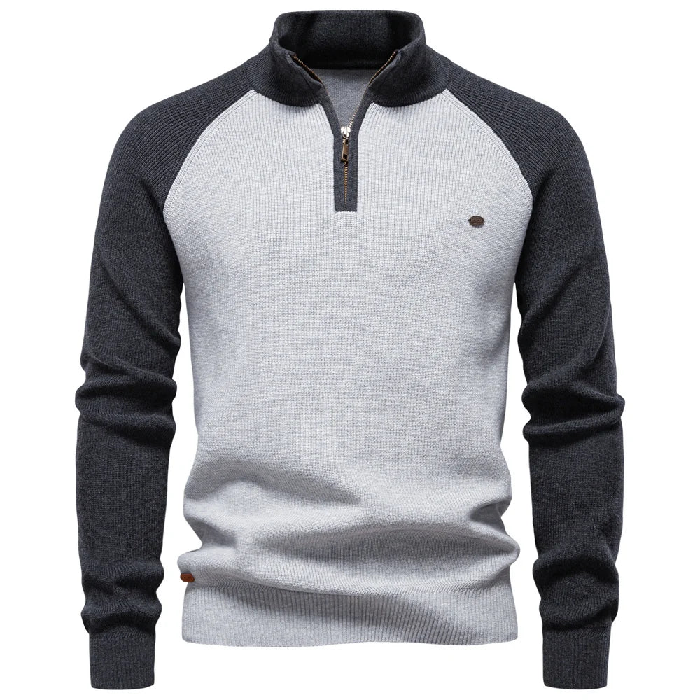 Harvey | Men's Zip-Up Pullover Jacket for Winter