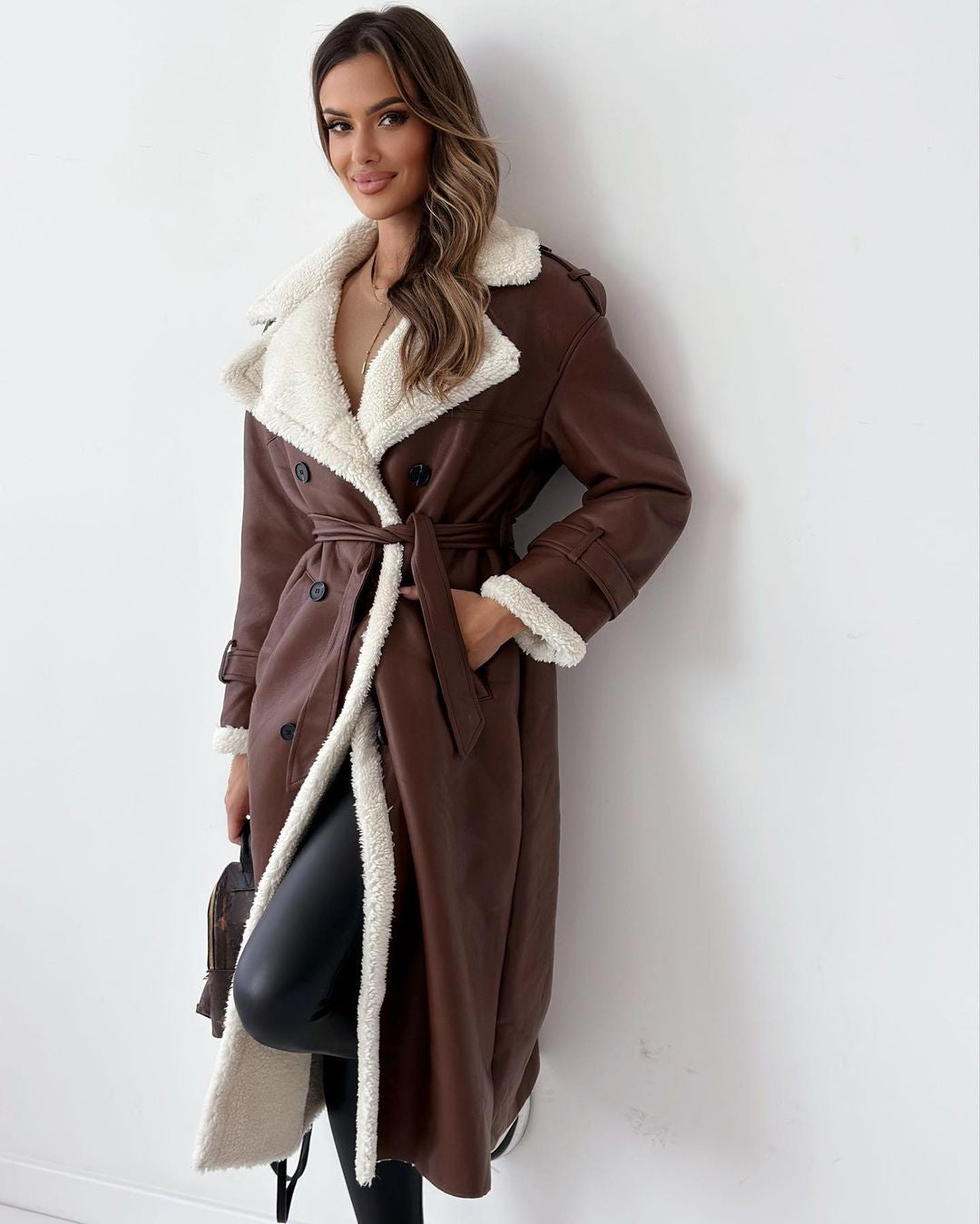 Monroe | Luxurious Plush Teddy Coat for Winter