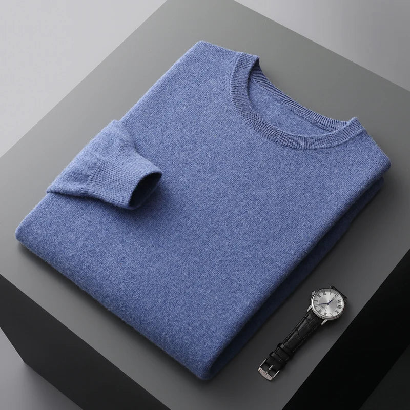 Nathan | Men's Elegant Pullover Jumper for Winter