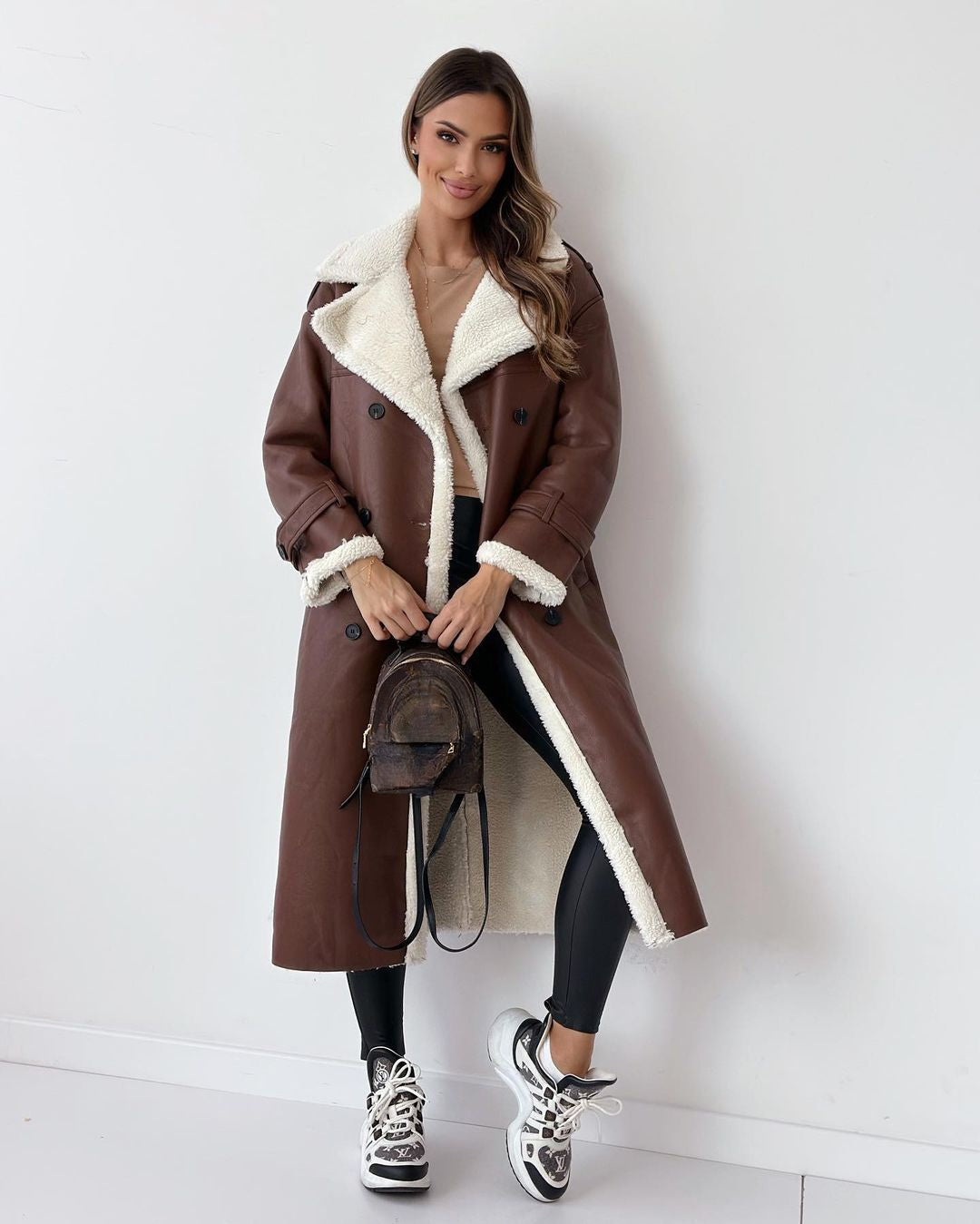 Monroe | Luxurious Plush Teddy Coat for Winter