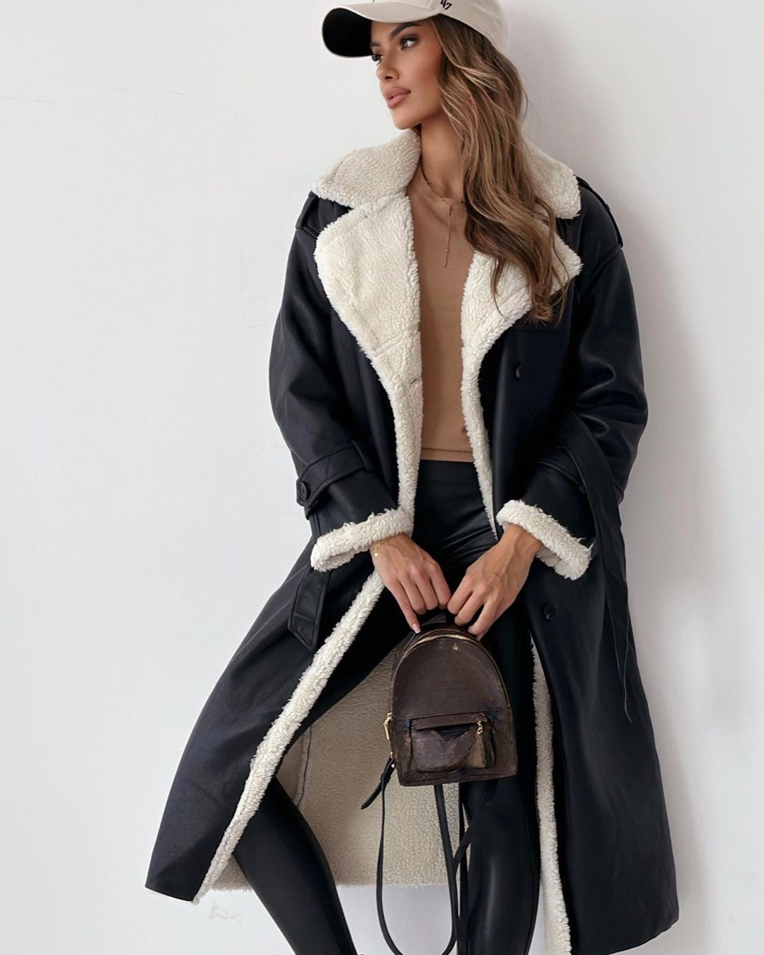 Monroe | Luxurious Plush Teddy Coat for Winter