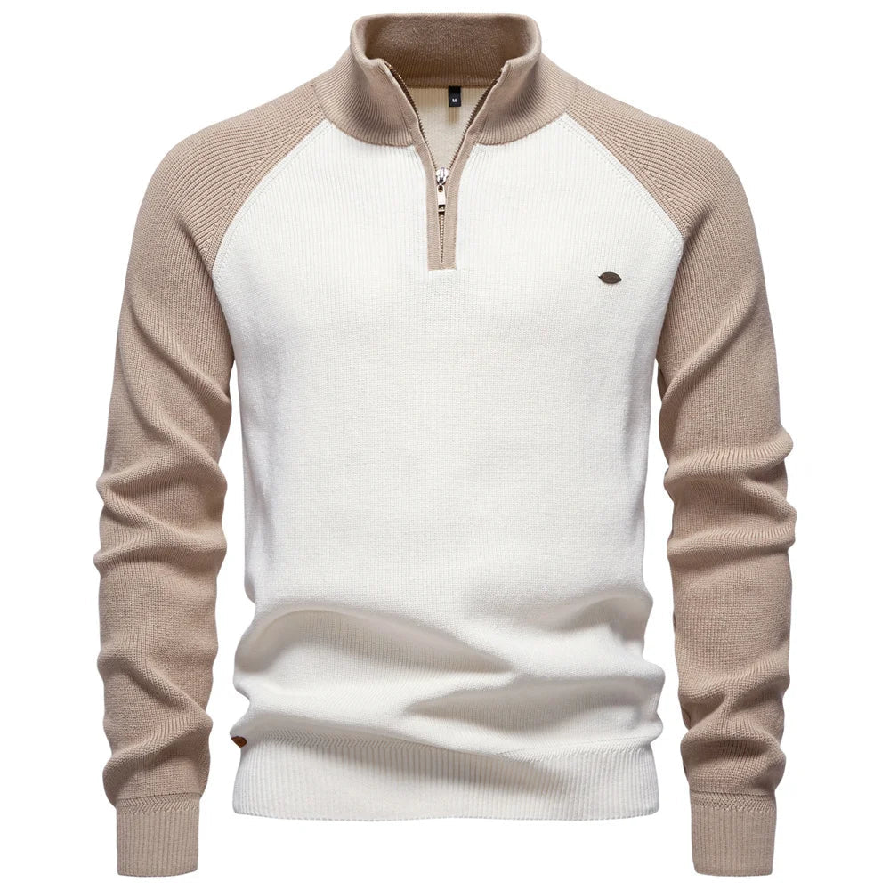 Harvey | Men's Zip-Up Pullover Jacket for Winter