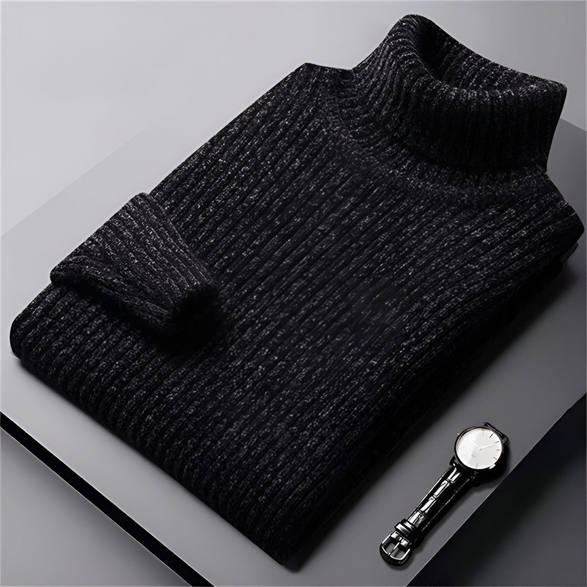 Jack | Men's Textured Turtleneck Jumper for Winter