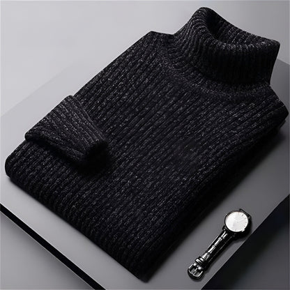 Jack | Men's Textured Turtleneck Jumper for Winter