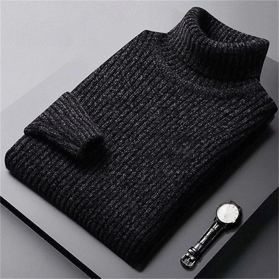 Jack | Men's Textured Turtleneck Jumper for Winter