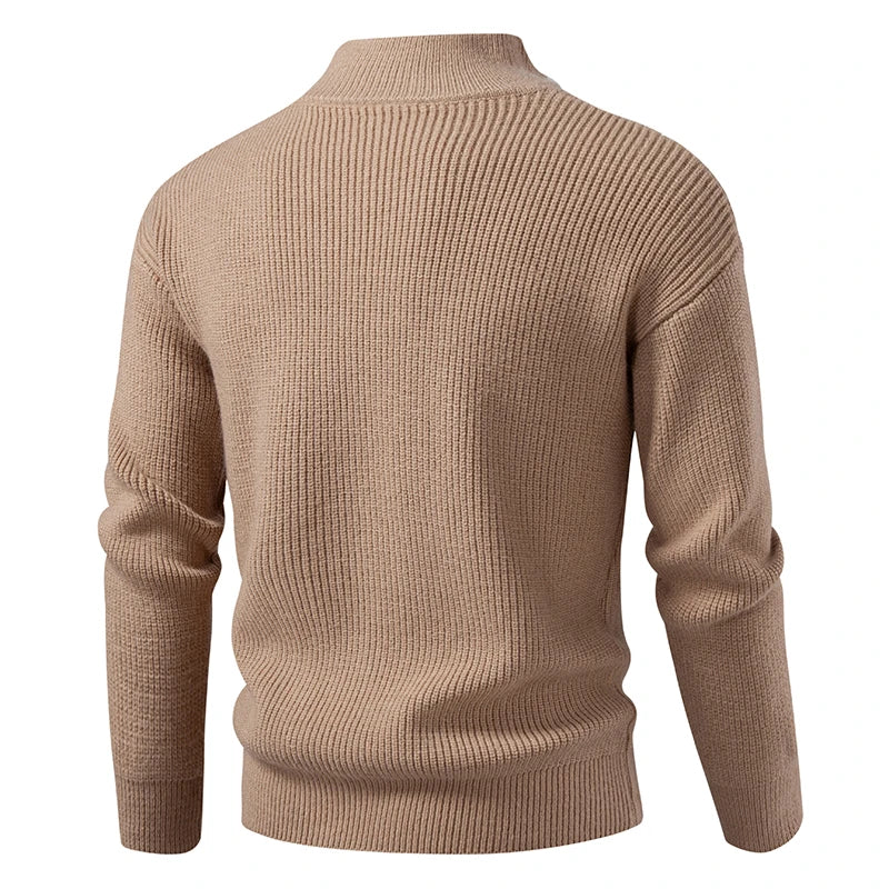 Felix | Men's Textured Full-Zip Cardigan for Winter