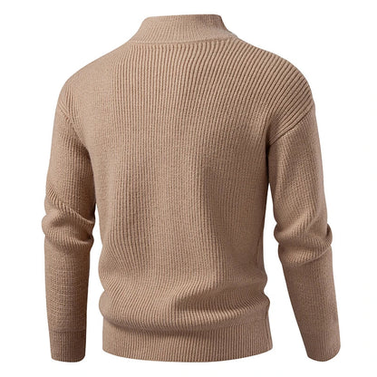 Felix | Men's Textured Full-Zip Cardigan for Winter