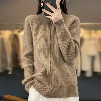 Teresa | Women's Stylish Zip-Up Jumper Jacket for Winter