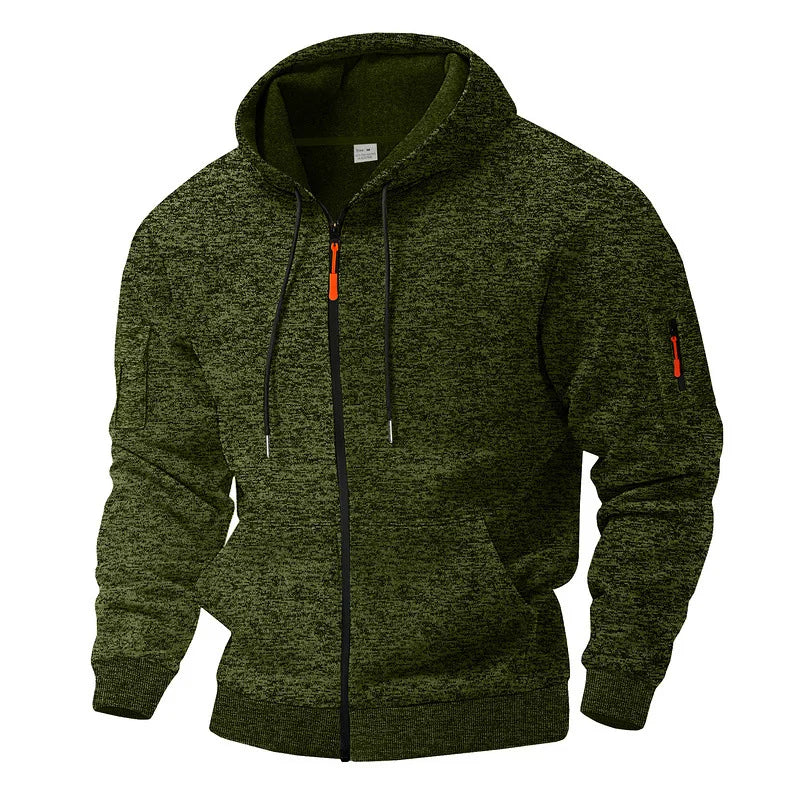 Benjamin | Men's Fleece Zip-Up Jacket for Winter