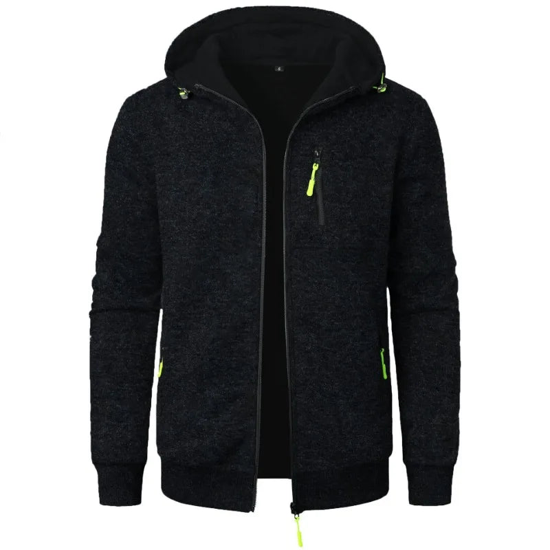 Alfie | Men's Elegant Fleece Jacket for Winter