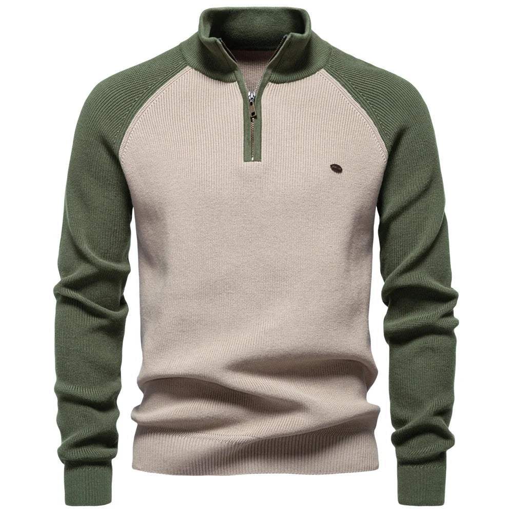 Jacob | Men's Quarter-Zip Pullover Sweatshirt