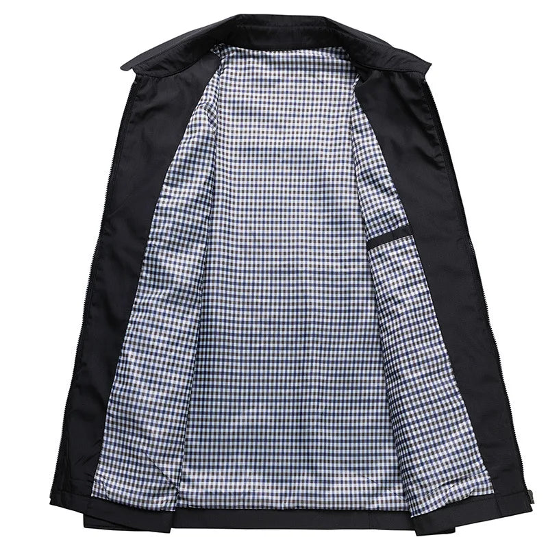 Drake | Men's Stylish Zip-Up Casual Jacket