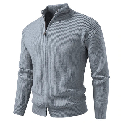 Felix | Men's Textured Full-Zip Cardigan for Winter