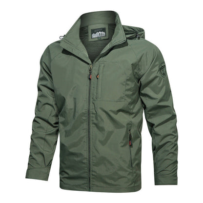 Edison | Men's Lightweight Hooded Jacket