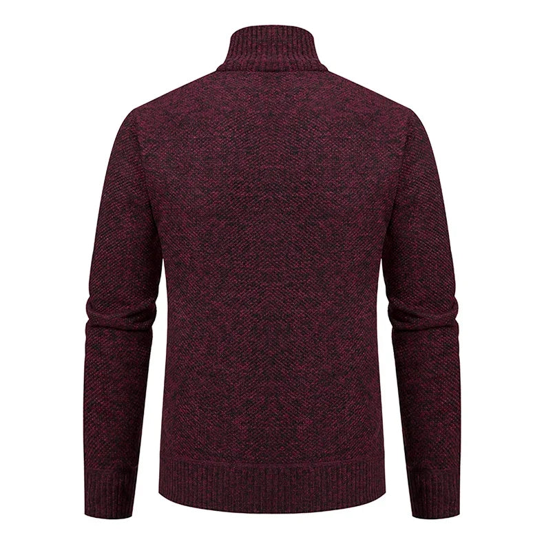 Joseph | Men's Stylish Knit Zip-Collar Jumper for Winter