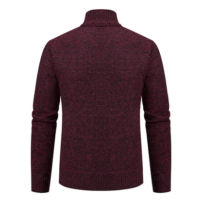 Joseph | Men's Stylish Knit Zip-Collar Jumper for Winter