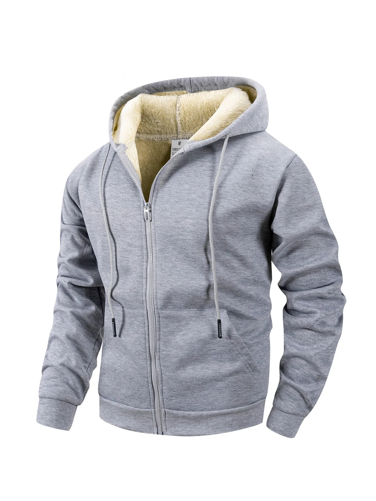Freddie | Men's Cosy Fleece Zip-Up Hoodie for Winter
