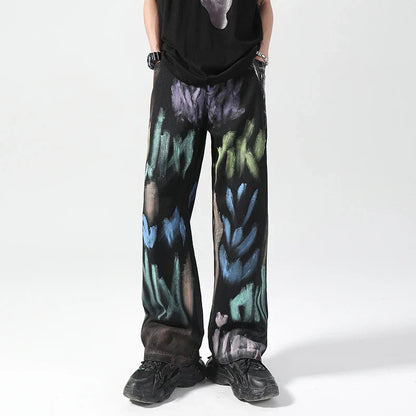 Avenir | Artistic Painted Trousers