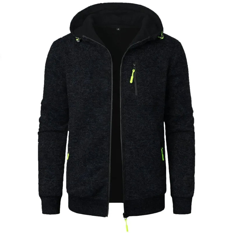 Alfie | Men's Elegant Fleece Jacket for Winter