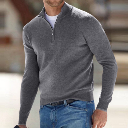 Charlie | Men's Stylish Zip-Up Pullover Jacket for Winter