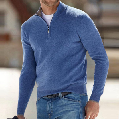 Charlie | Men's Stylish Zip-Up Pullover Jacket for Winter