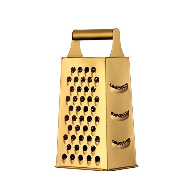 Stainless Steel Microplane Grater | Textured Surface for Effortless Cheese and Vegetable Grating