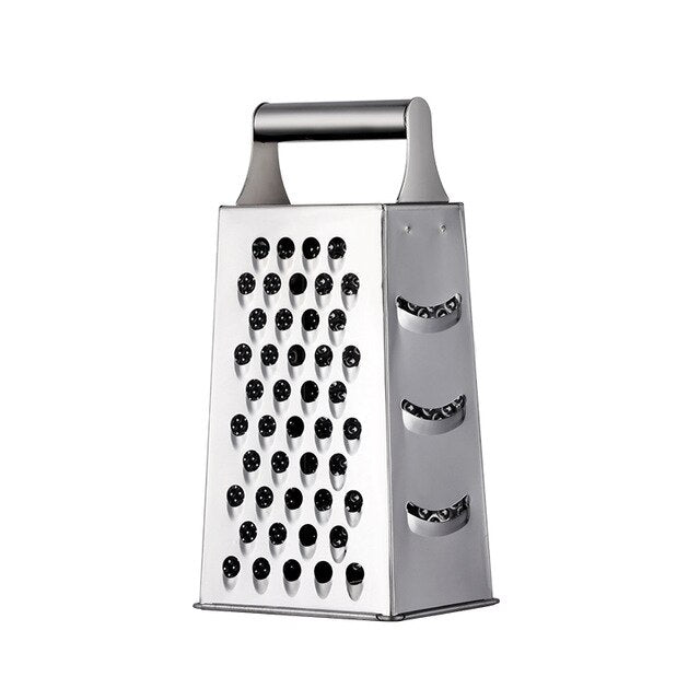 Stainless Steel Microplane Grater | Textured Surface for Effortless Cheese and Vegetable Grating
