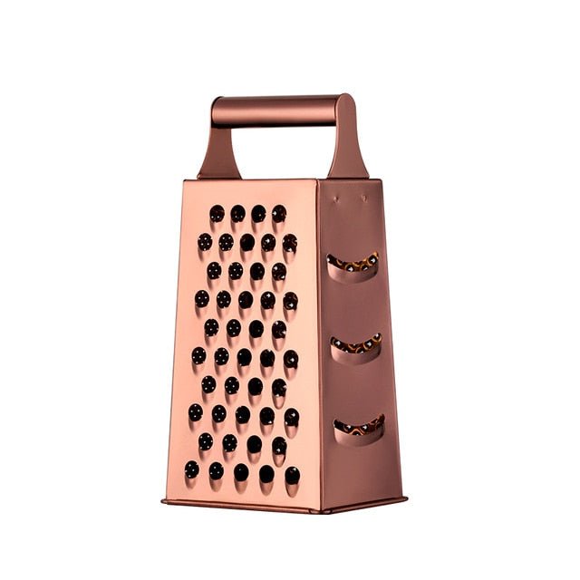 Stainless Steel Microplane Grater | Textured Surface for Effortless Cheese and Vegetable Grating