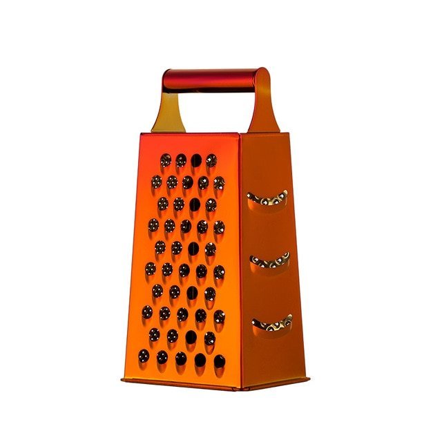 Stainless Steel Microplane Grater | Textured Surface for Effortless Cheese and Vegetable Grating