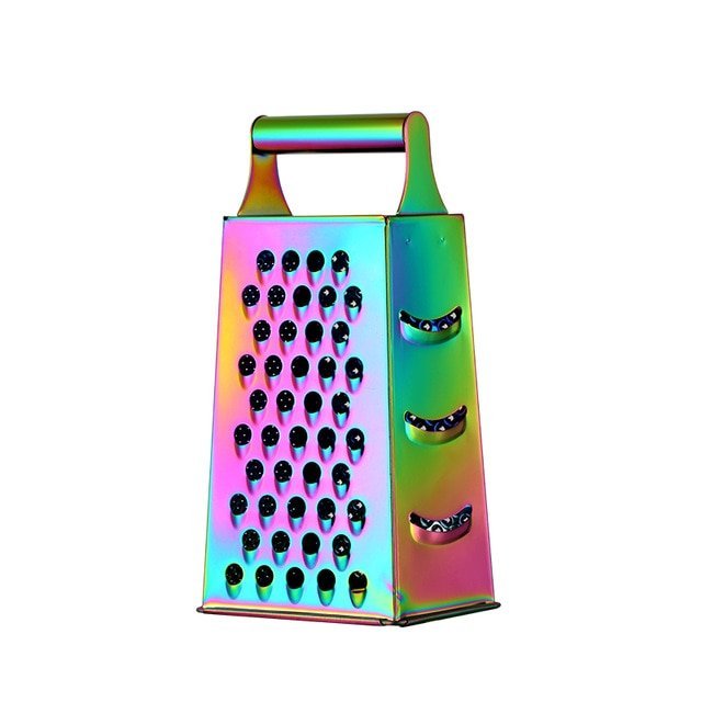 Stainless Steel Microplane Grater | Textured Surface for Effortless Cheese and Vegetable Grating