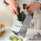 Stainless Steel Microplane Grater | Textured Surface for Effortless Cheese and Vegetable Grating