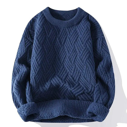 Morgan | Men's Patterned Crewneck Sweater