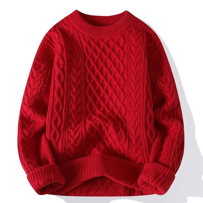 Morgan | Men's Patterned Crewneck Sweater