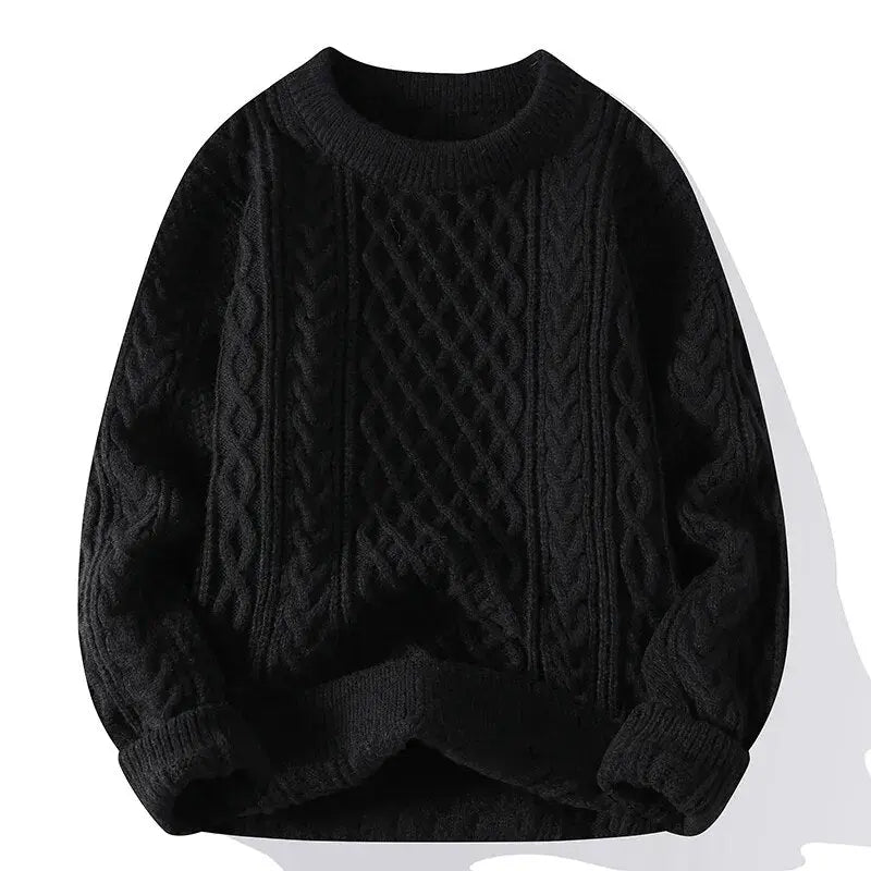 Morgan | Men's Patterned Crewneck Sweater