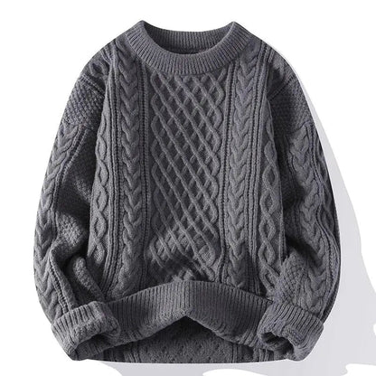 Morgan | Men's Patterned Crewneck Sweater